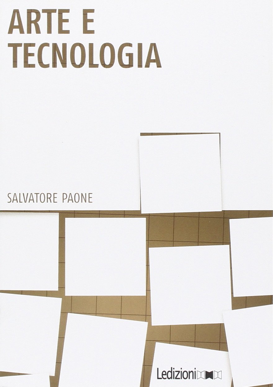 Copertina libro Arte e Tecnologia