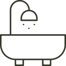 bagno icona vasca da bagno