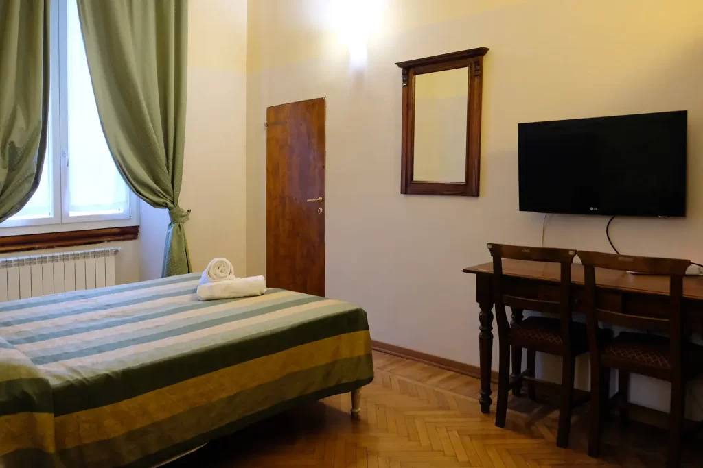 Foto panoramica della camere