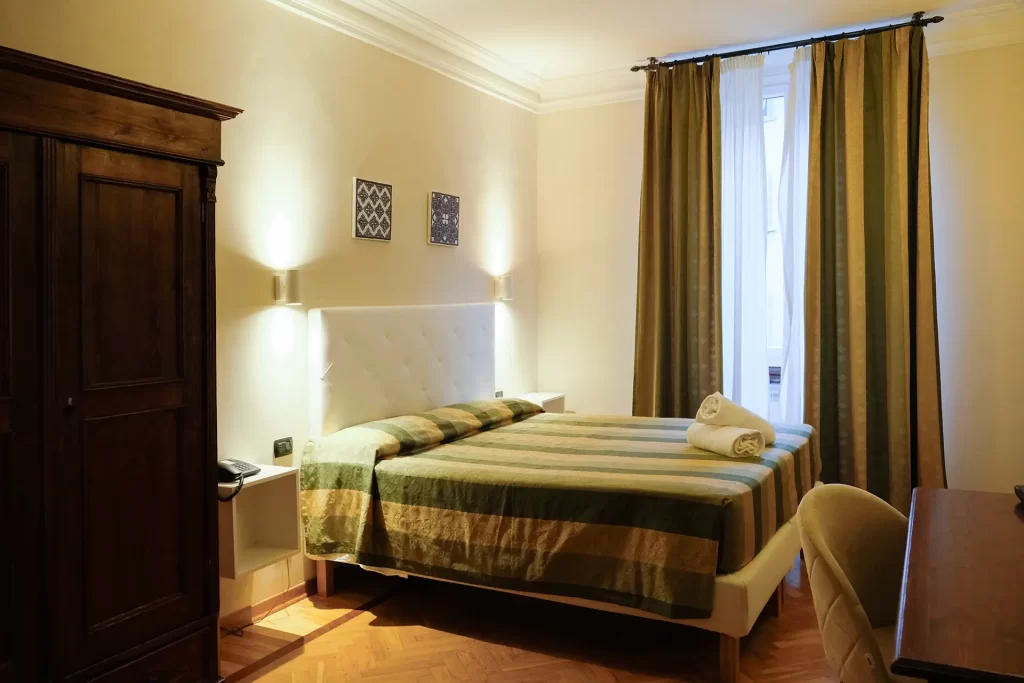 Foto panoramica della camere