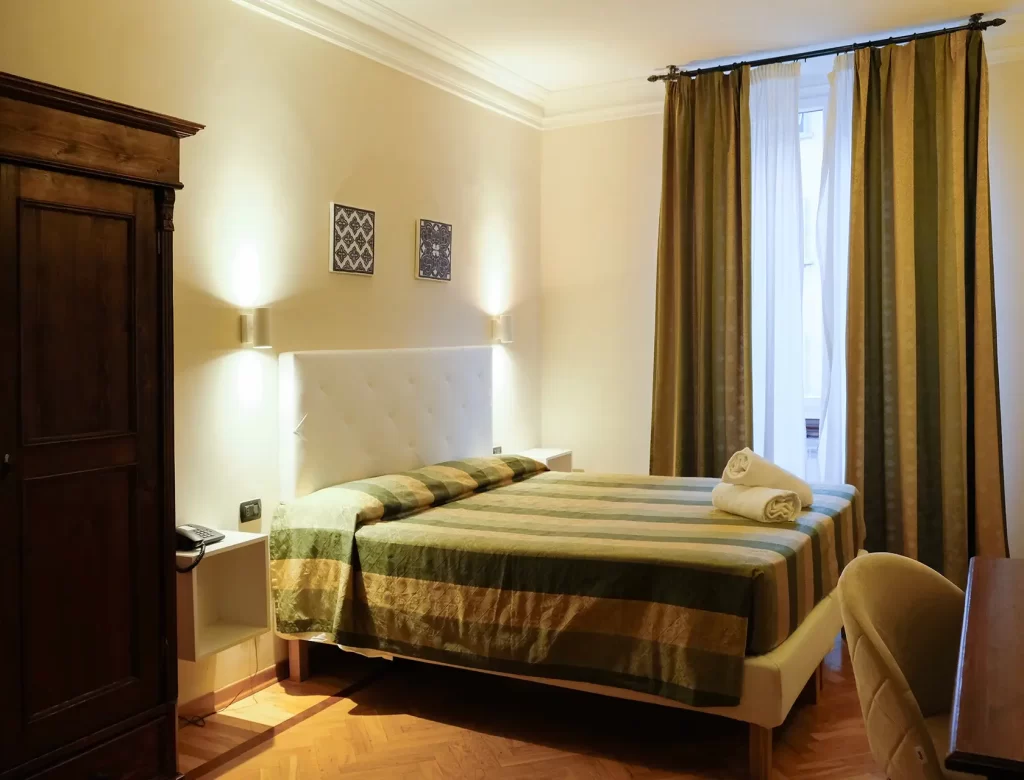 Foto panoramica della camere