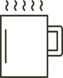 colazione icona tazza